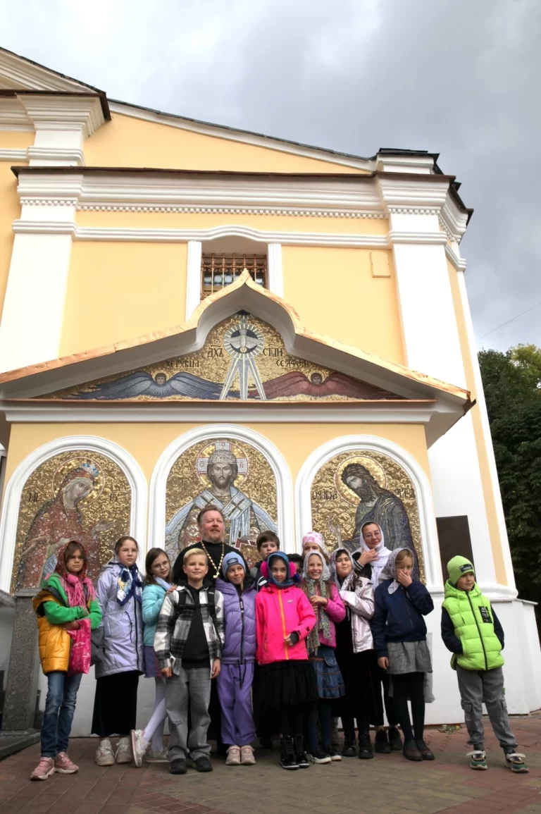 В храме Всех Святых на Соколе прошёл открытый урок по Основам Православной Культуры